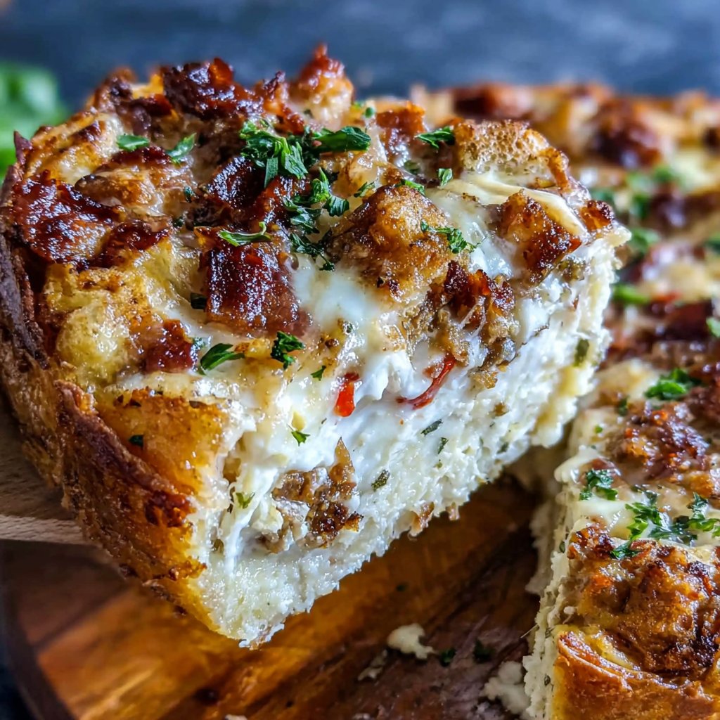 Breakfast Casserole with Bacon