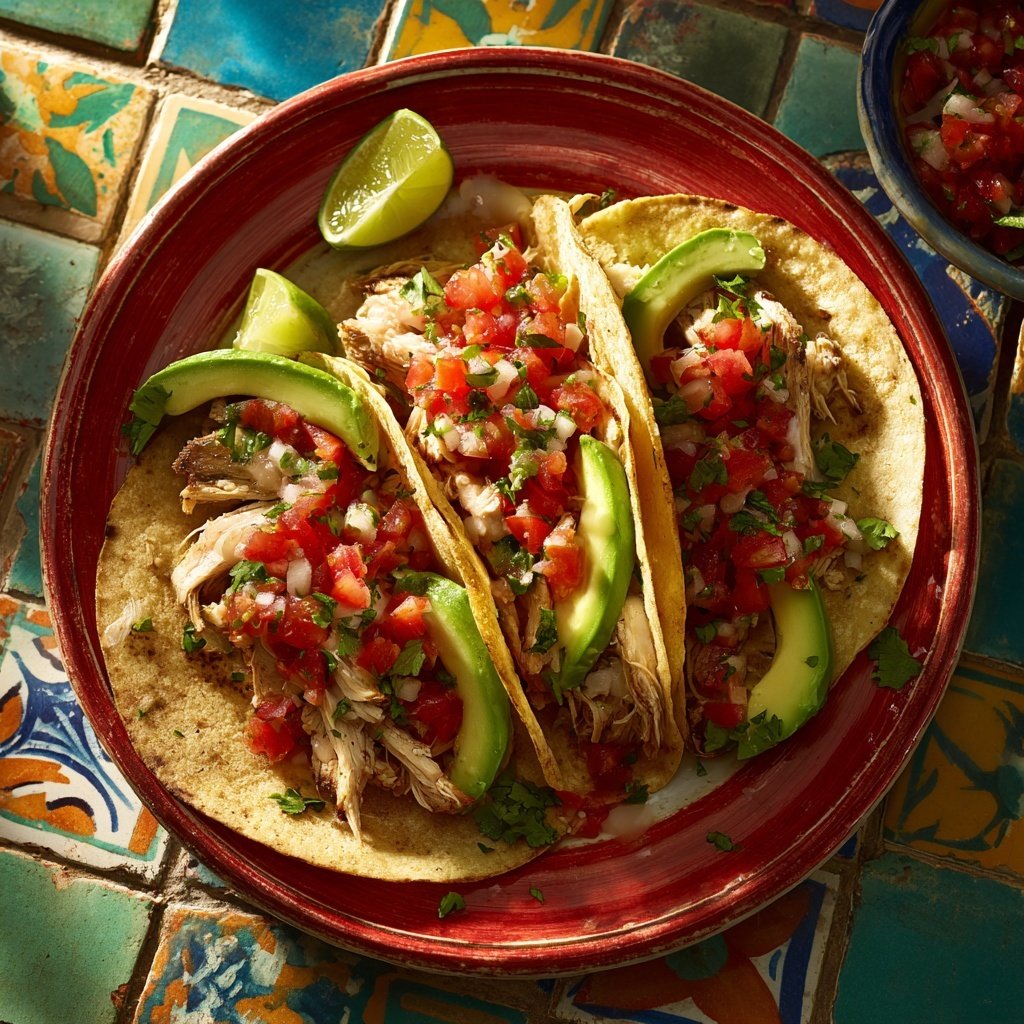 Global Mexican Chicken Tacos