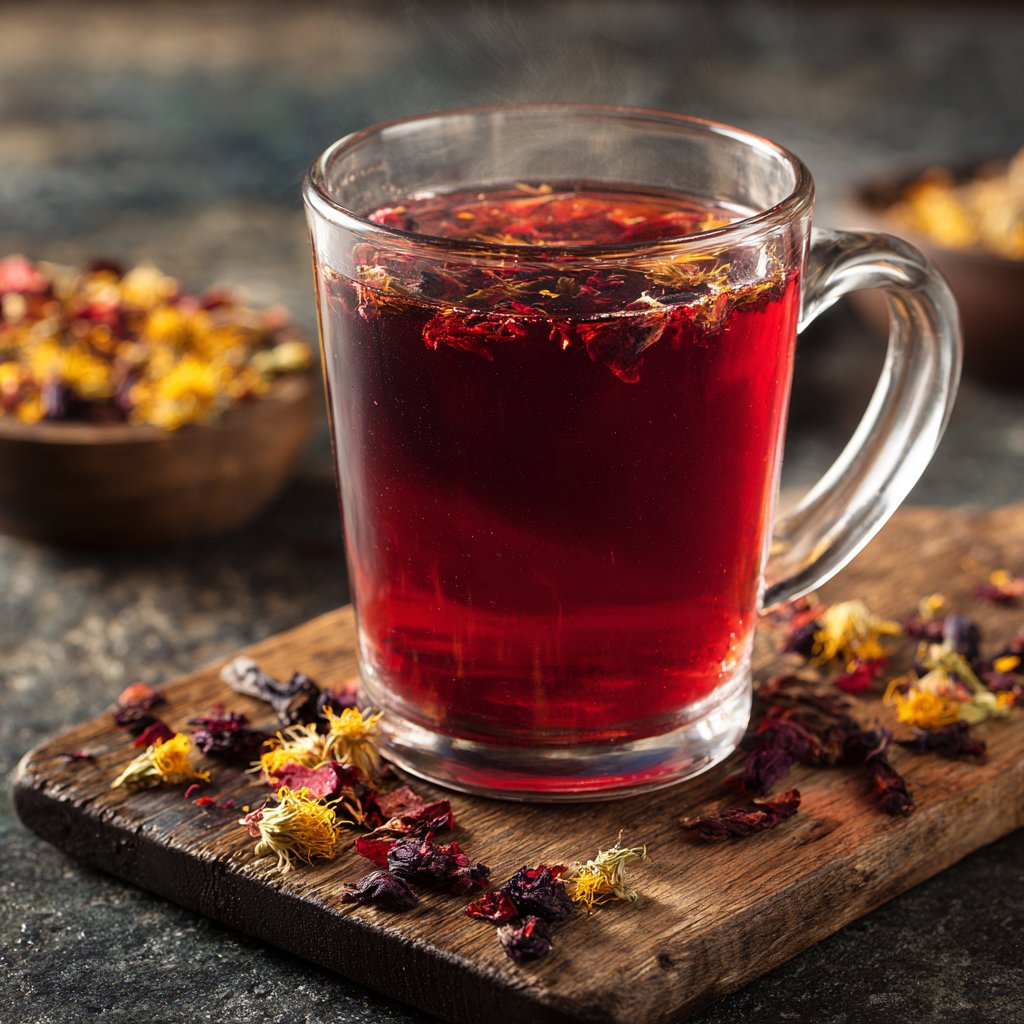 Dandelion and Berry Tea