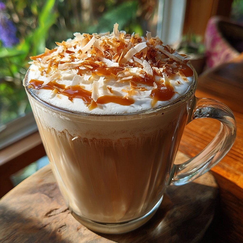 Vanilla Coconut Latte Bliss