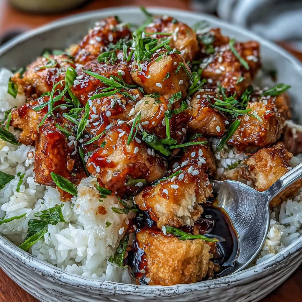 Tempeh Teriyaki Rice Bowl