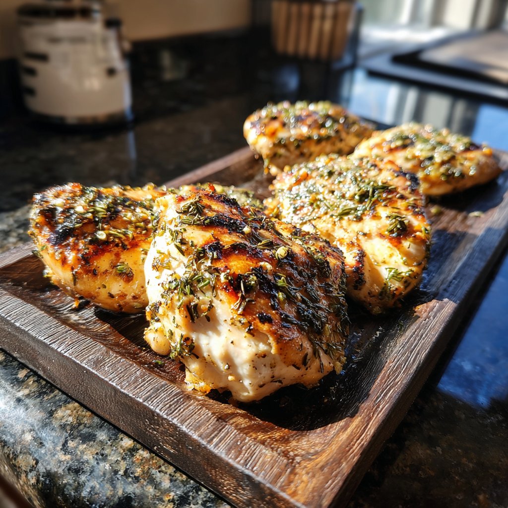 Lemon Rosemary Grilled Chicken