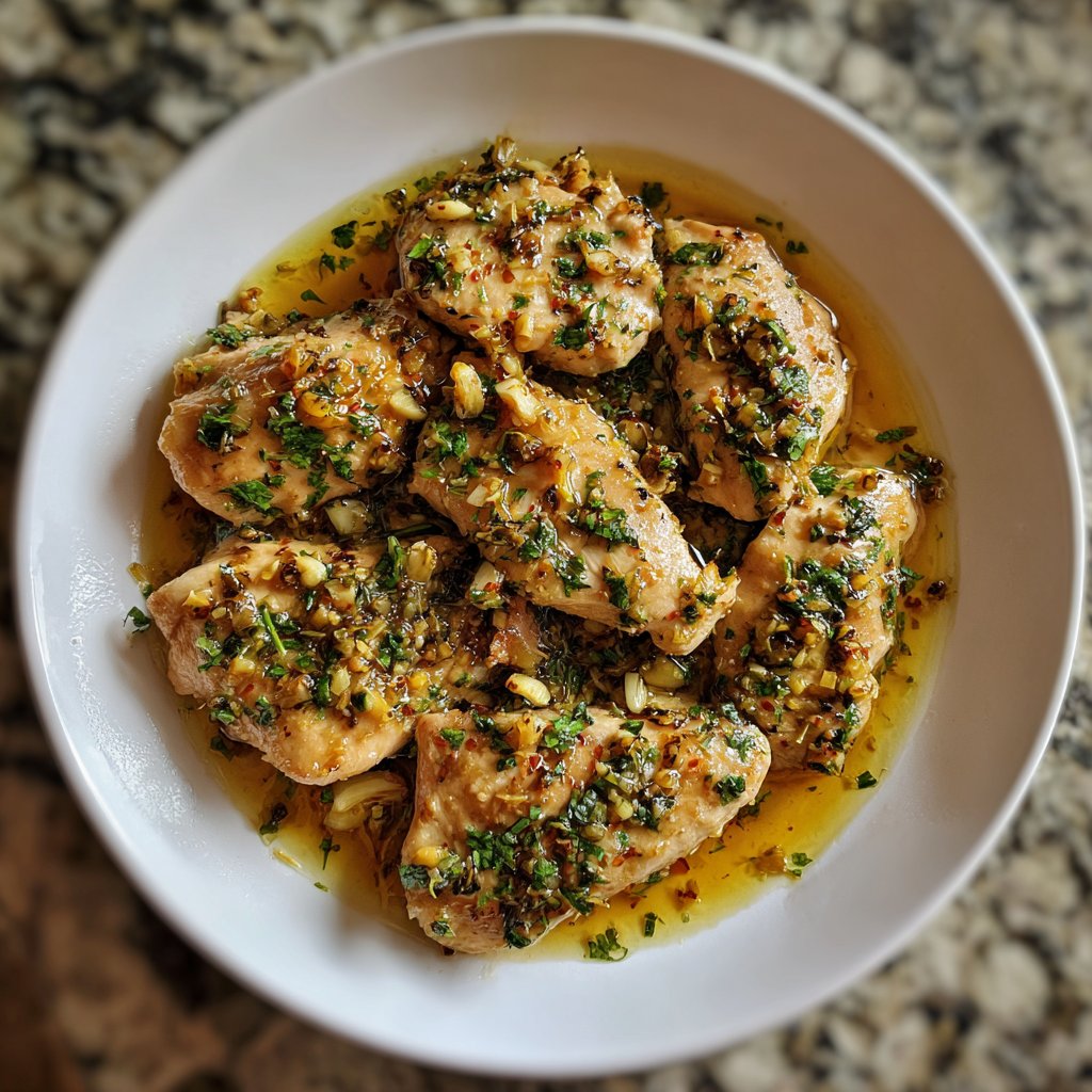 Sautéed Lemon Garlic Chicken