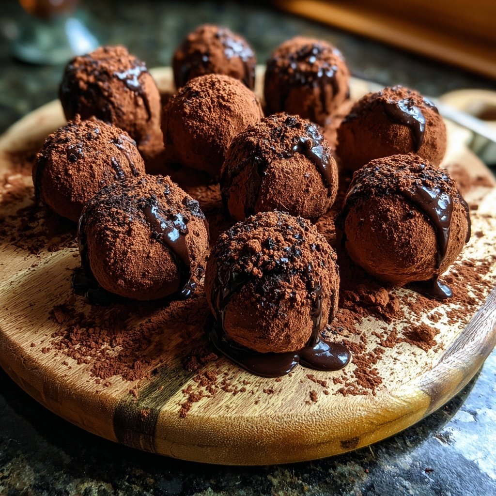 Decadent Chocolate Truffle Bites